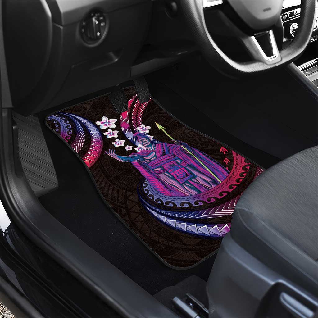 Hawaii King Kamehameha Car Mats Fantastic Plumeria Sweet Vibes LT01 - Polynesian Pride