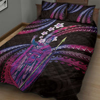 Hawaii King Kamehameha Quilt Bed Set Fantastic Plumeria Sweet Vibes LT01 - Polynesian Pride