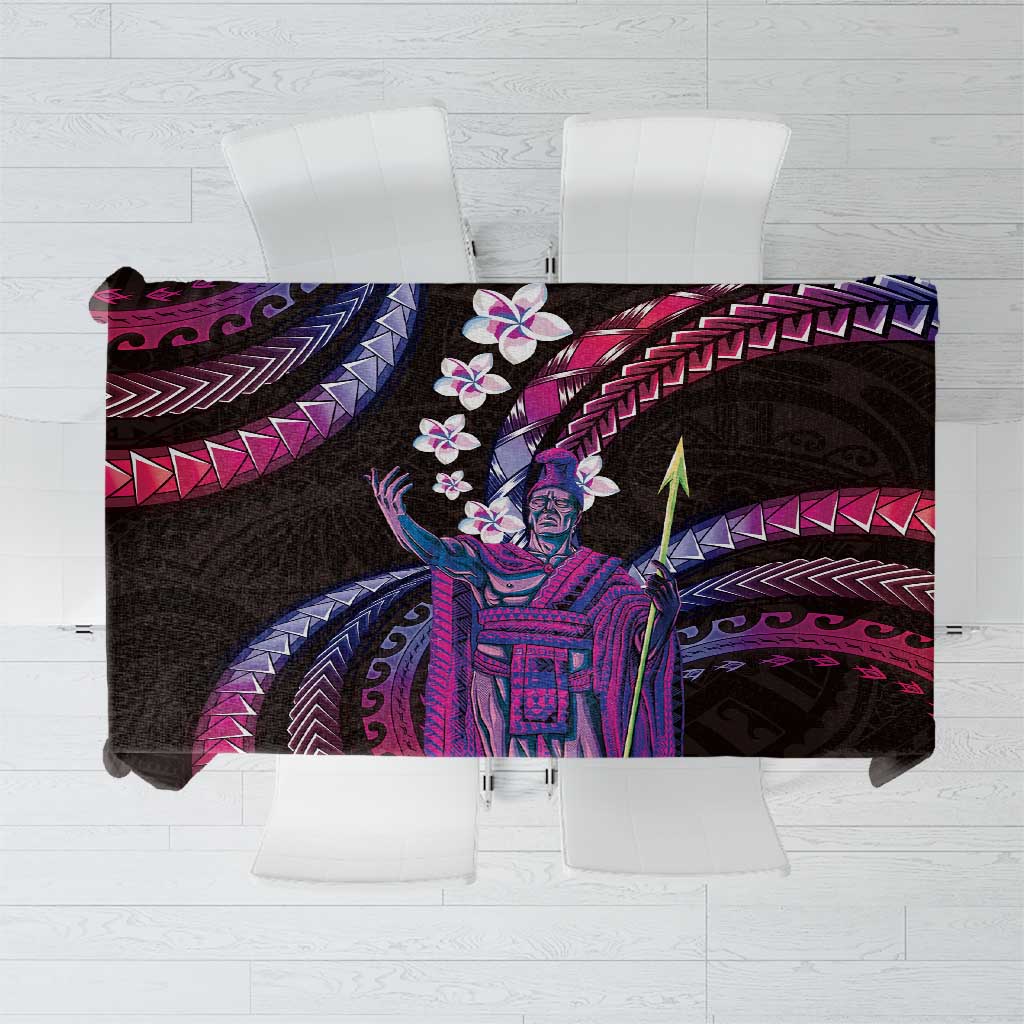 Hawaii King Kamehameha Tablecloth Fantastic Plumeria Sweet Vibes LT01 Pink - Polynesian Pride