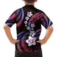 Hawaii Plumeria Hawaiian Shirt Sweet Gradient Polynesian Pattern LT01 - Polynesian Pride