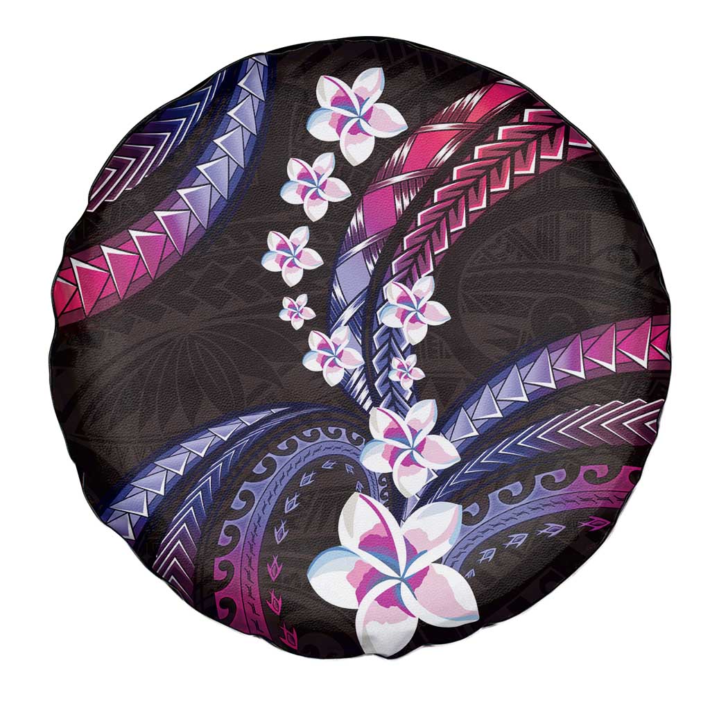 Hawaii Plumeria Spare Tire Cover Sweet Gradient Polynesian Pattern LT01 - Polynesian Pride