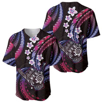 Hawaii Shaka Sign Baseball Jersey Fantastic Frangipani Sweet Vibes LT01 - Polynesian Pride
