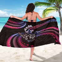 Hawaii Shaka Sign Sarong Fantastic Frangipani Sweet Vibes LT01 - Polynesian Pride