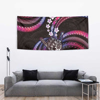 Hawaii Shaka Sign Tapestry Fantastic Frangipani Sweet Vibes LT01 - Polynesian Pride