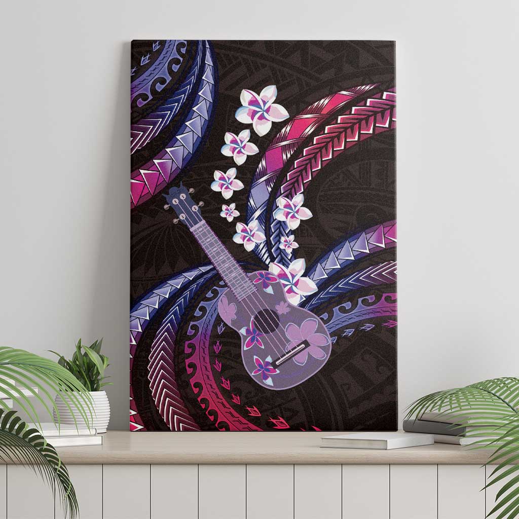 Hawaiian Ukulele Canvas Wall Art Sweet Dream Fantastic Plumeria LT01 - Polynesian Pride