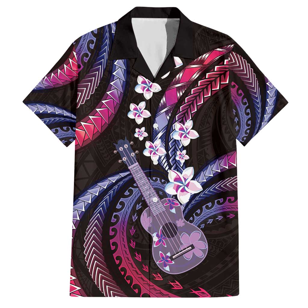 Hawaiian Ukulele Hawaiian Shirt Sweet Dream Fantastic Plumeria LT01 Pink - Polynesian Pride