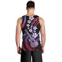 Hawaiian Ukulele Men Tank Top Sweet Dream Fantastic Plumeria LT01 - Polynesian Pride