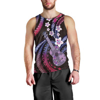 Hawaiian Ukulele Men Tank Top Sweet Dream Fantastic Plumeria LT01 - Polynesian Pride