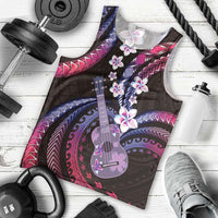 Hawaiian Ukulele Men Tank Top Sweet Dream Fantastic Plumeria LT01 - Polynesian Pride