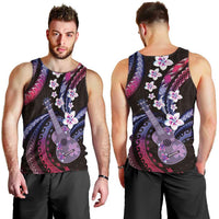Hawaiian Ukulele Men Tank Top Sweet Dream Fantastic Plumeria LT01 - Polynesian Pride