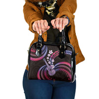 Hawaiian Ukulele Shoulder Handbag Sweet Dream Fantastic Plumeria LT01 One Size Pink - Polynesian Pride