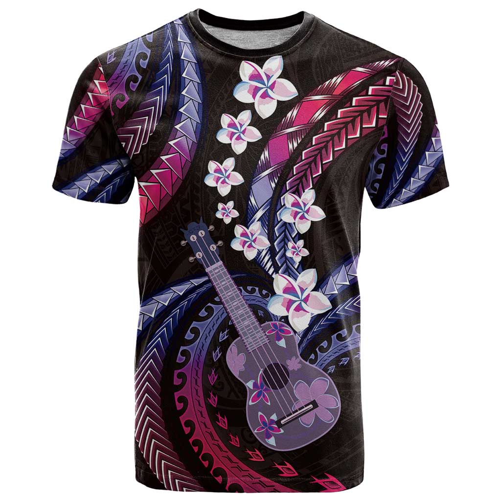 Hawaiian Ukulele T Shirt Sweet Dream Fantastic Plumeria LT01 Pink - Polynesian Pride