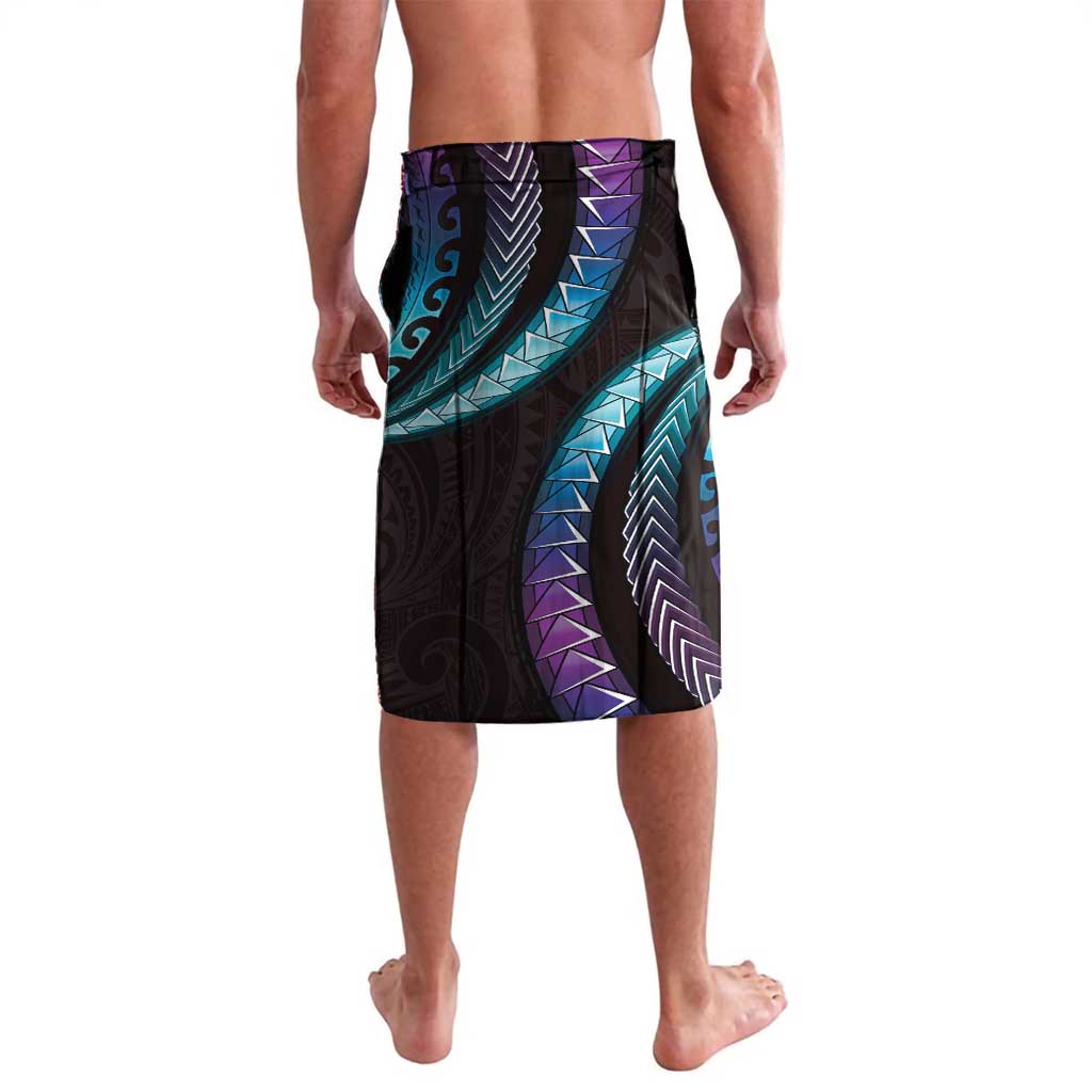 Hawaii Turtles Plumeria Lavalava Amethyst Gradient Polynesian Pattern LT01 - Polynesian Pride