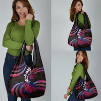 Hawaii Turtles Plumeria Grocery Bag Sweet Gradient Polynesian Pattern LT01 - Polynesian Pride