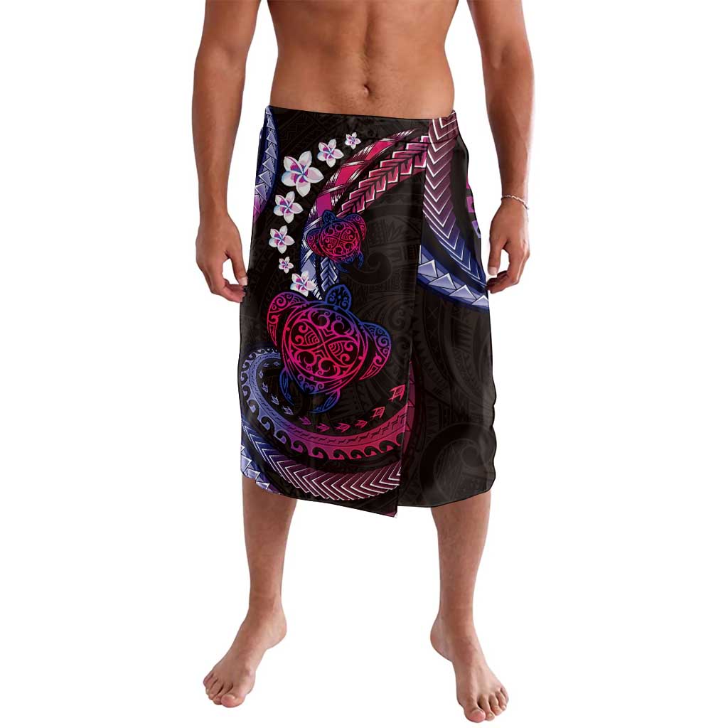 Hawaii Turtles Plumeria Lavalava Sweet Gradient Polynesian Pattern LT01 Pink - Polynesian Pride