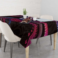 Hawaii Turtles Plumeria Tablecloth Sweet Gradient Polynesian Pattern LT01 - Polynesian Pride