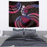 Hawaii Turtles Plumeria Tapestry Sweet Gradient Polynesian Pattern LT01 - Polynesian Pride