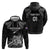 Custom New Zealand 2024 Rugby Zip Hoodie Silver Fern Aotearoa Kiwi