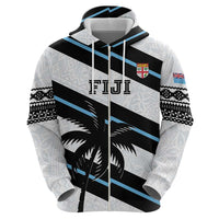 Custom Fiji 2024 Rugby Hoodie Fijian Tapa Pattern LT01 - Polynesian Pride