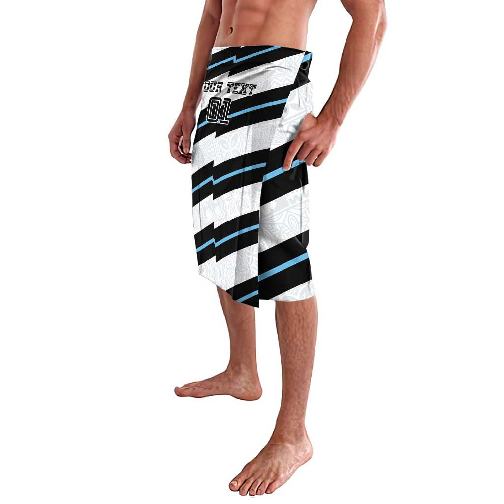Custom Fiji 2024 Rugby Lavalava Fijian Tapa Pattern LT01 - Polynesian Pride
