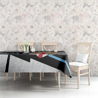 Fiji 2024 Rugby Tablecloth Fijian Tapa Pattern LT01 - Polynesian Pride