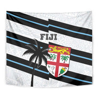 Fiji 2024 Rugby Tapestry Fijian Tapa Pattern LT01 - Polynesian Pride