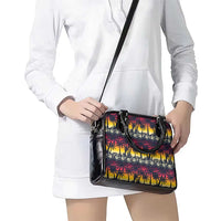 Hawaii Hibiscus Palm Tree Sunset Shoulder Handbag Tropical Style LT01 - Polynesian Pride