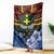 Personalised Vanuatu Tafea Province Blanket Unique Tropical Tribal Pattern