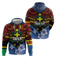 Personalised Vanuatu Tafea Province Hoodie Unique Tropical Tribal Pattern LT01 - Polynesian Pride