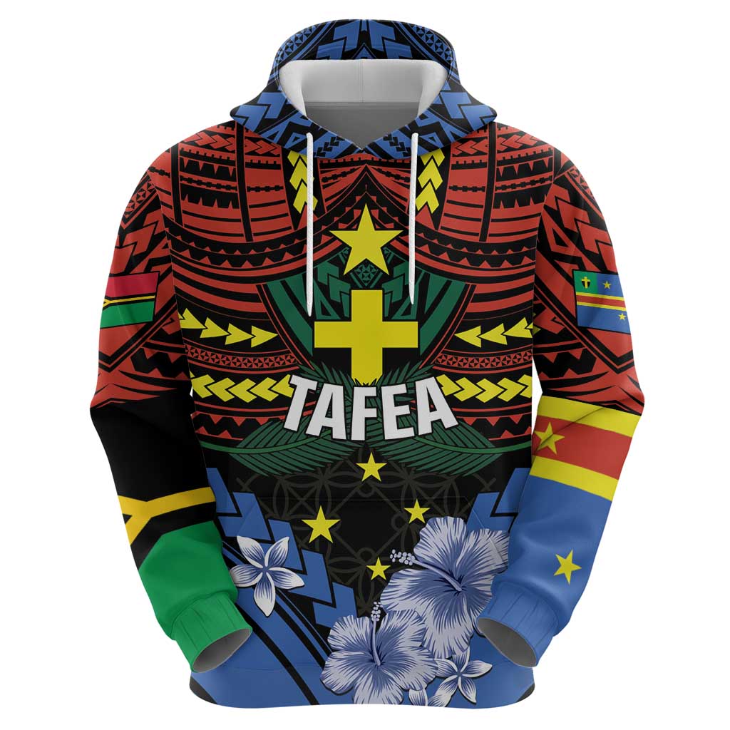 Personalised Vanuatu Tafea Province Hoodie Unique Tropical Tribal Pattern LT01 - Polynesian Pride