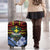 Personalised Vanuatu Tafea Province Luggage Cover Unique Tropical Tribal Pattern