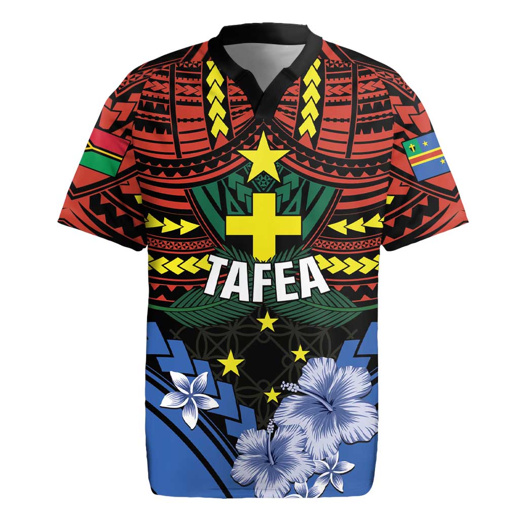 Personalised Vanuatu Tafea Province Rugby Jersey Unique Tropical Tribal Pattern LT01 Colorful - Polynesian Pride