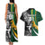 Custom New Zealand and South Africa Rugby Couples Matching Tank Maxi Dress and Hawaiian Shirt Silver Fern Protea Pattern World Cup 2023 LT01 - Polynesian Pride