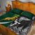 New Zealand and South Africa Rugby Quilt Bed Set Silver Fern Protea Pattern World Cup 2023 LT01 - Polynesian Pride