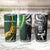 New Zealand and South Africa Rugby Tumbler Cup Silver Fern Protea Pattern