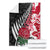 New Zealand and England Rugby Blanket Silver Fern With Red Rose World Cup 2023 LT01 - Polynesian Pride