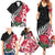 Custom New Zealand and England Rugby Family Matching Summer Maxi Dress and Hawaiian Shirt Silver Fern With Red Rose World Cup 2023 LT01 - Polynesian Pride