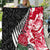 New Zealand and England Rugby Quilt Silver Fern With Red Rose World Cup 2023 LT01 Art - Polynesian Pride