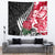 New Zealand and England Rugby Tapestry Silver Fern With Red Rose World Cup 2023 LT01 - Polynesian Pride