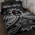 Toitu Te Tiriti Aotearoa Silver Fern Quilt Bed Set New Zealand Maori Pattern