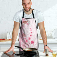 Pink Plumeria Sea Shell Apron Starfish Polynesian Pattern LT01 - Polynesian Pride