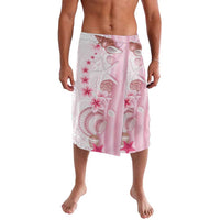 Pink Plumeria Sea Shell Lavalava Starfish Polynesian Pattern LT01 Pink - Polynesian Pride
