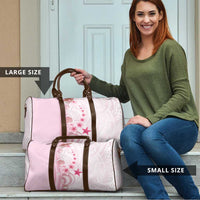 Pink Plumeria Sea Shell Travel Bag Starfish Polynesian Pattern LT01 - Polynesian Pride