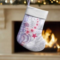 Purple Plumeria Sea Shell Christmas Stocking Starfish Polynesian Pattern LT01 Set of 2 Purple - Polynesian Pride