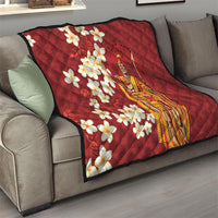 Hawaii King Kamehameha Quilt Plumeria Lauhala Pattern LT01 - Polynesian Pride
