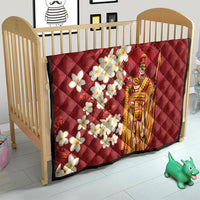 Hawaii King Kamehameha Quilt Plumeria Lauhala Pattern LT01 - Polynesian Pride