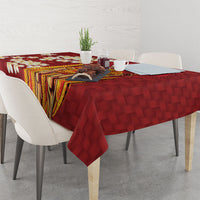 Hawaii King Kamehameha Tablecloth Plumeria Lauhala Pattern LT01 - Polynesian Pride