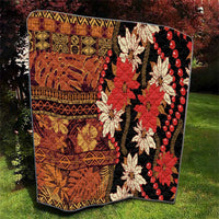 Hawaii Christmas Poinsettia Lei Quilt Tapa Pattern LT01 - Polynesian Pride