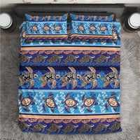 Hawaii Turtles Pattern Special Blue Bedding Set LT01 Blue - Polynesian Pride