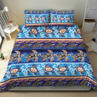 Hawaii Turtles Pattern Special Blue Bedding Set LT01 - Polynesian Pride
